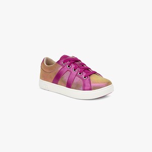 Ugg Marcus Shimmer Kids Sneakers Brown/Pink (3569BKCNQ)